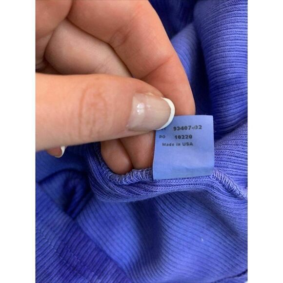 michael stars maternity Purple Tie Dye Tank top - Picture 7 of 8